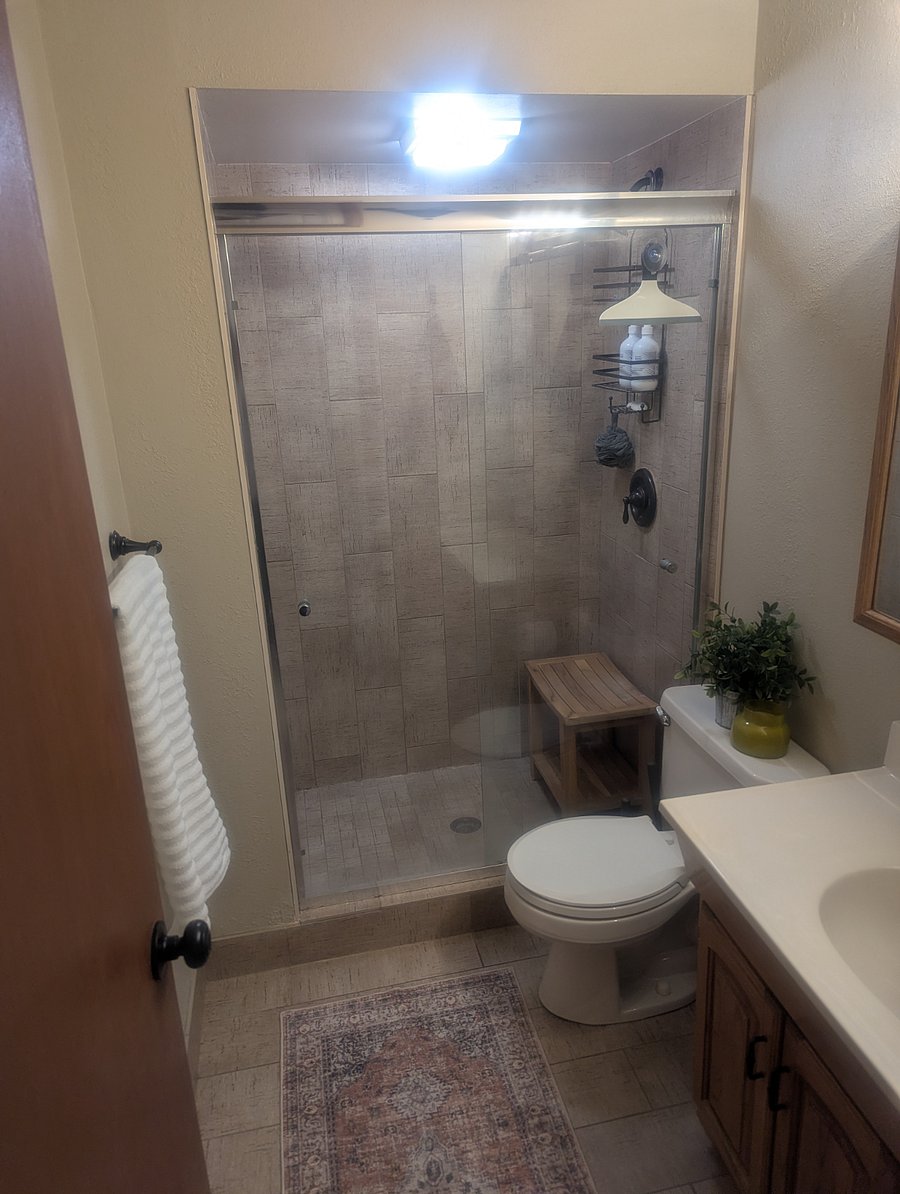 Your 3/4 bathroom