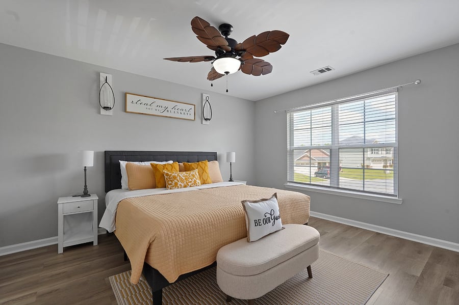 King Bedroom - Fully Furnished w/ walk-in closet. 