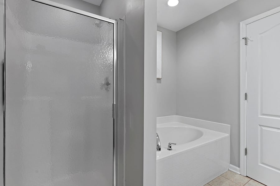 King Bath w/ separate shower & tub.