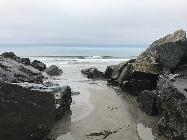 North Beach, Hampton - just steps away.