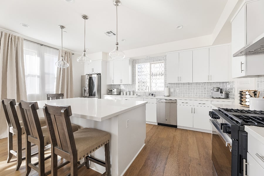 2nd Floor - Kitchen & Island View 1