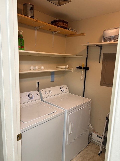 Laundry area