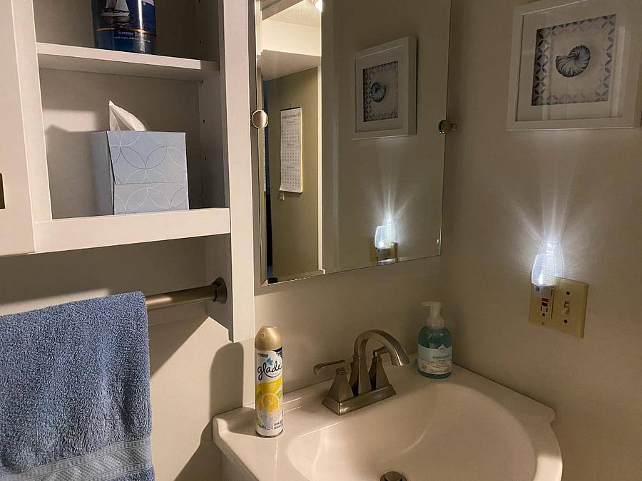 private bathroom