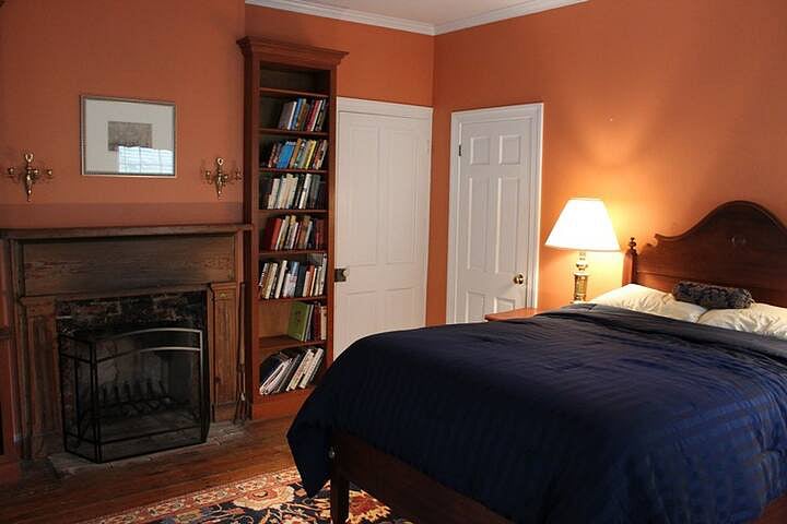 Cozy bedroom near the front of the house. 