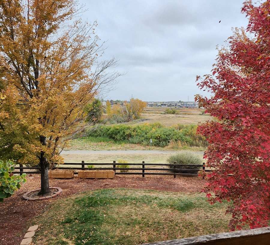Open space and bike path access steps from your door