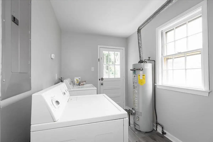 Washer and dryer in unit