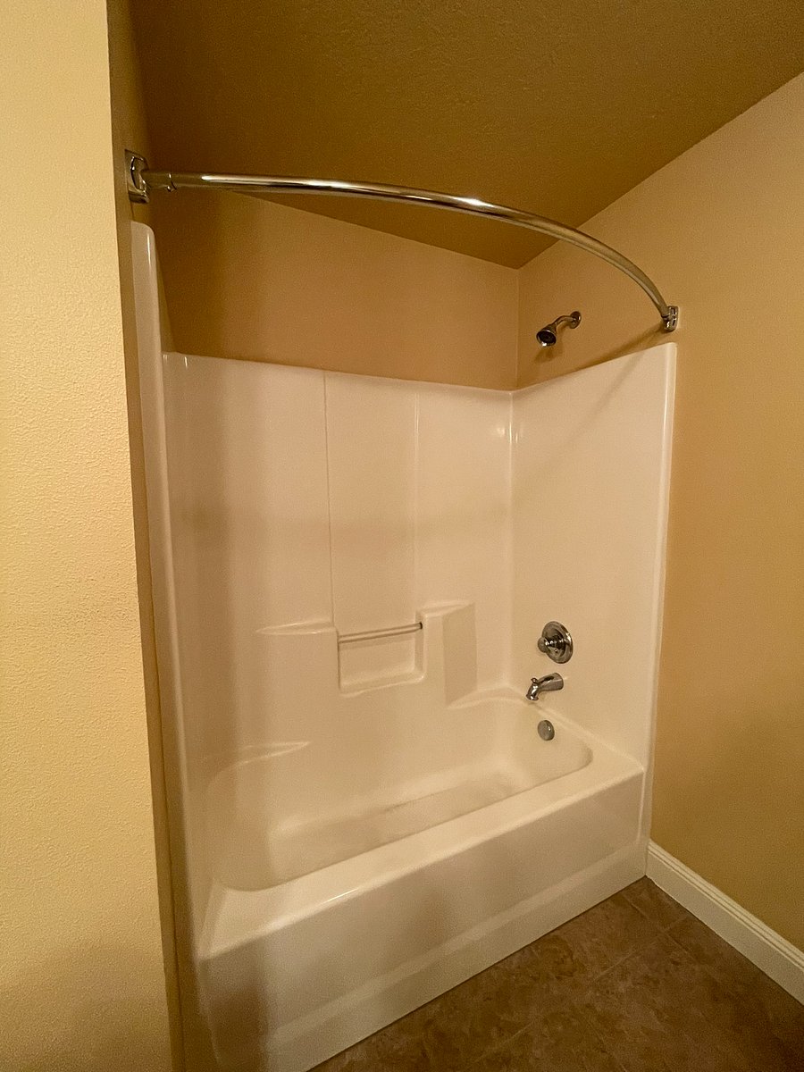 Shower in shared bathroom