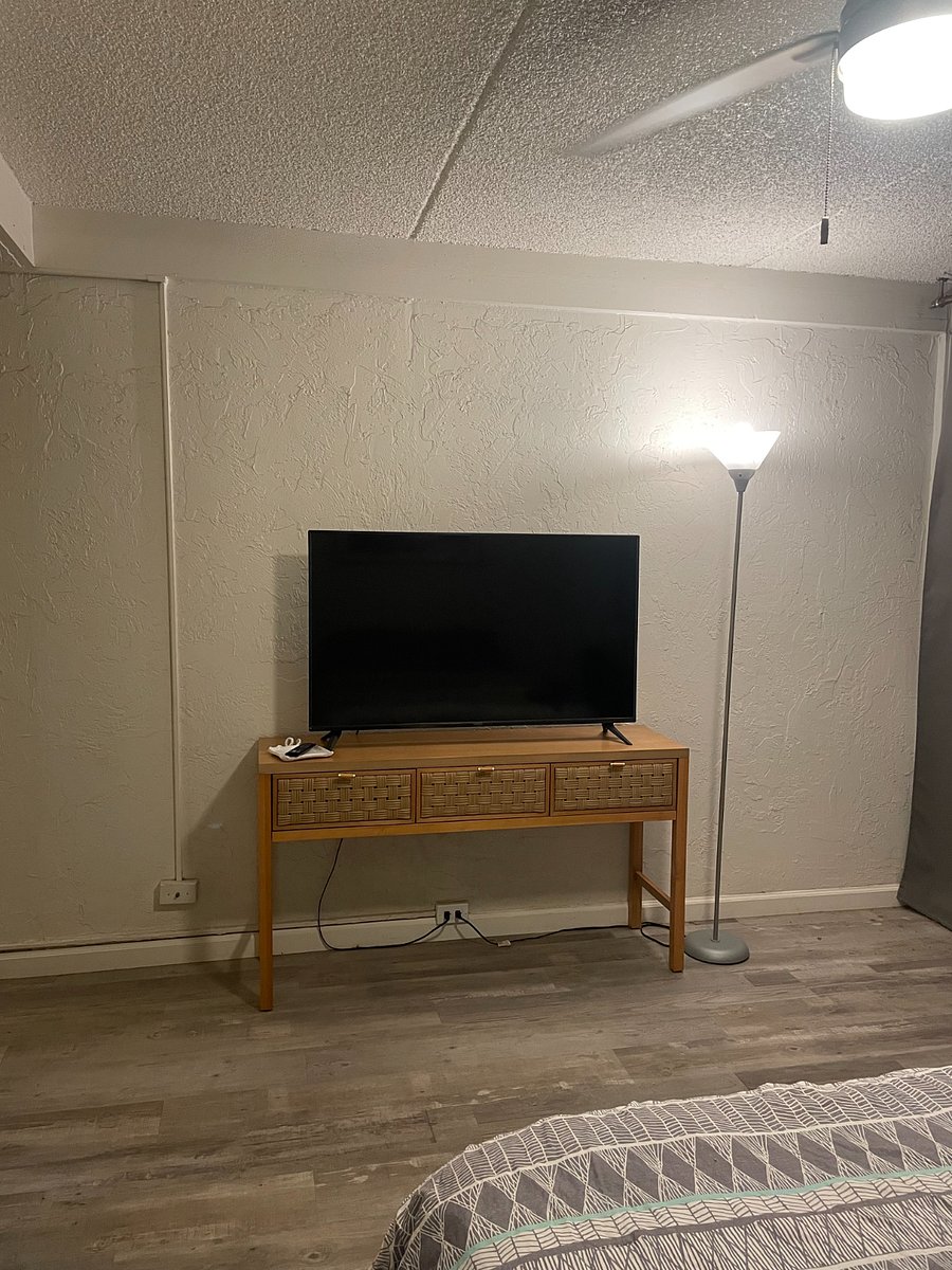 55" TV in Master Bedroom