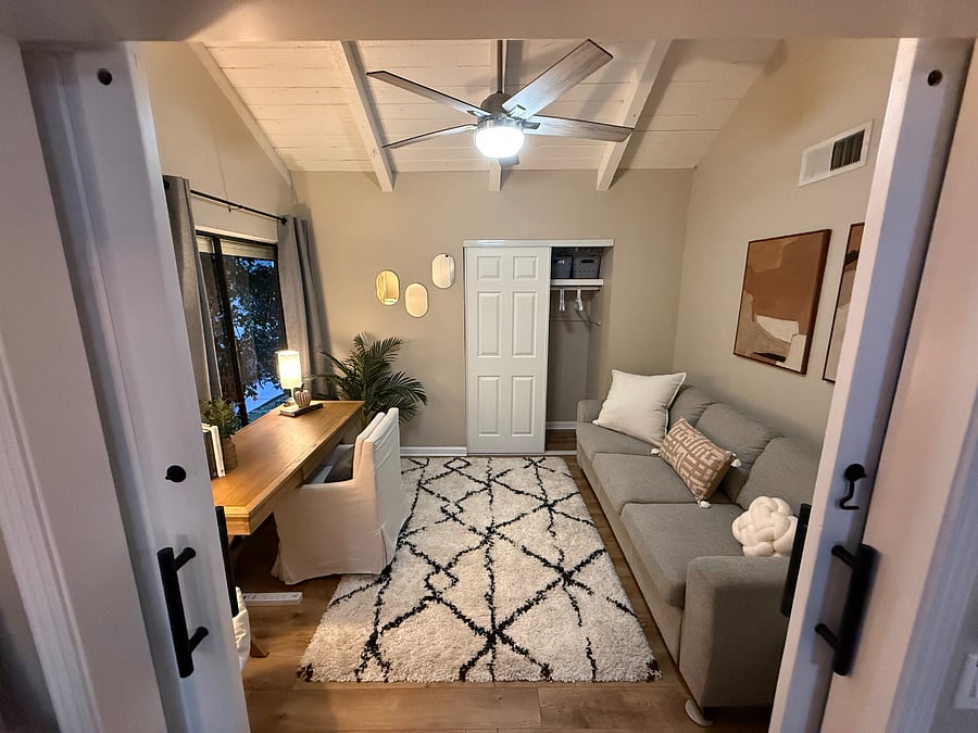 Office and bedroom