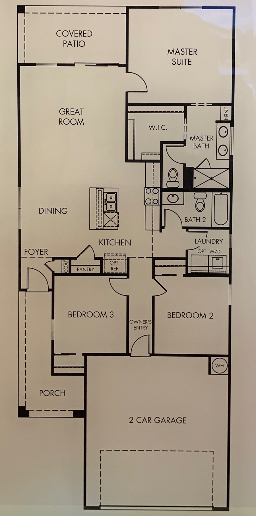 House Layout. This listing is for bedroom 2. 