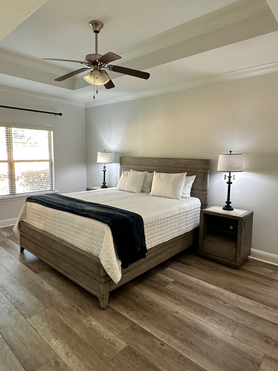 Master Bedroom with King bed
