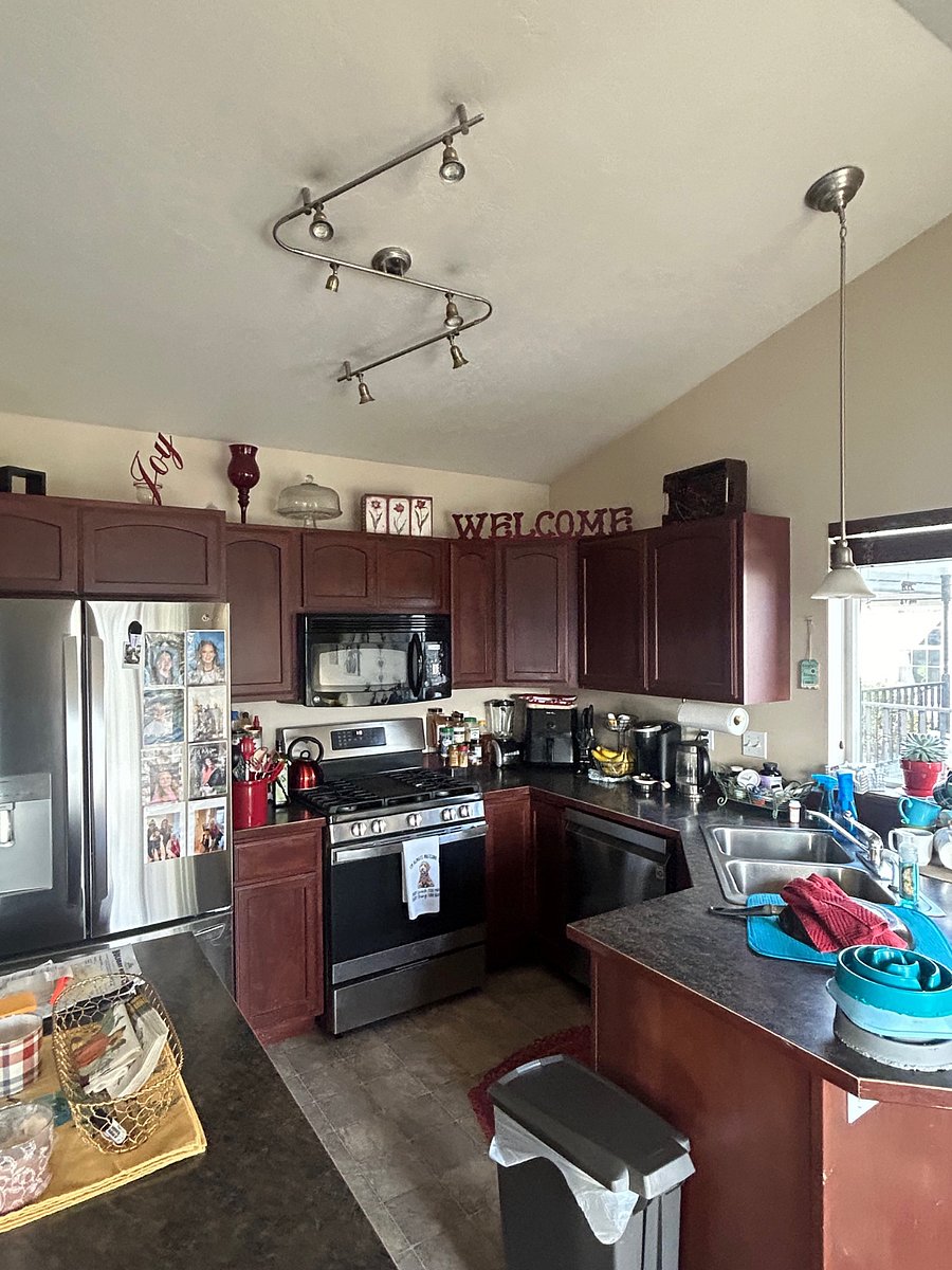 Kitchen with all LG Appliances.