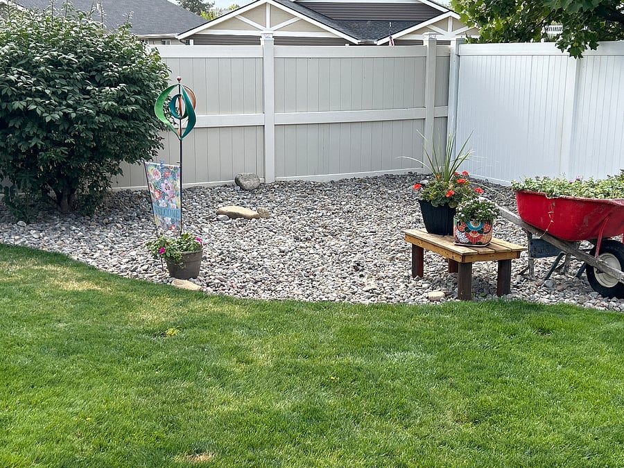 Southwest Corner backyard