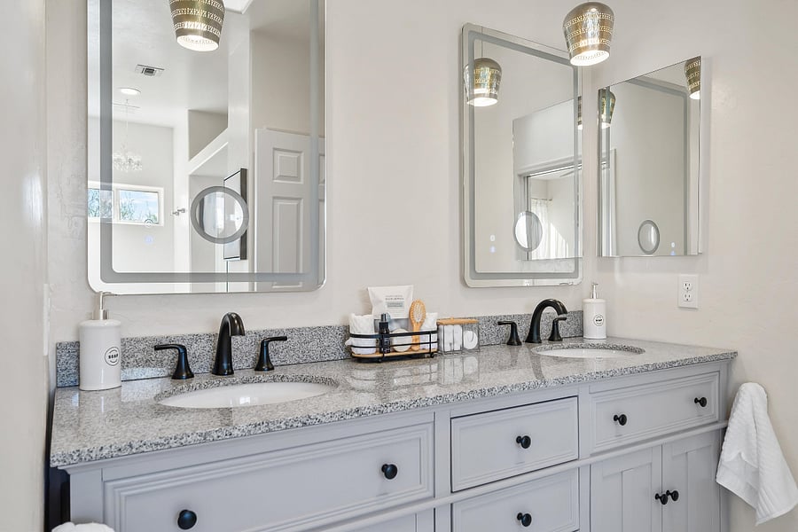 Second Full Bath Between Second and Third Bedrooms