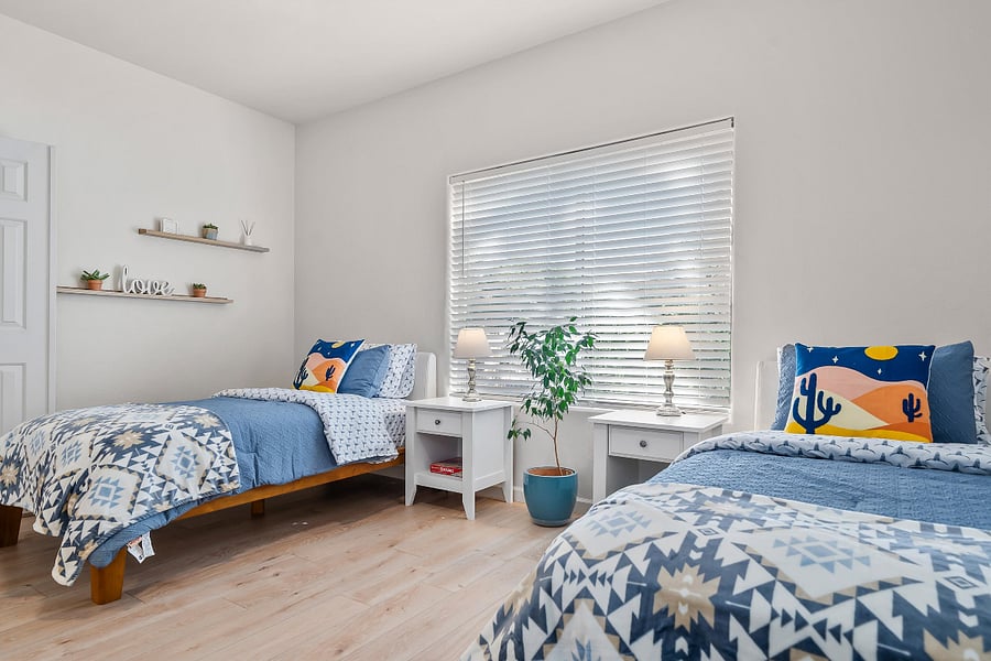 Third Bedroom, Two Single Beds