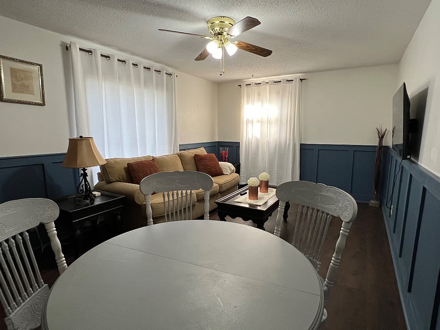 Living Room with Table shown