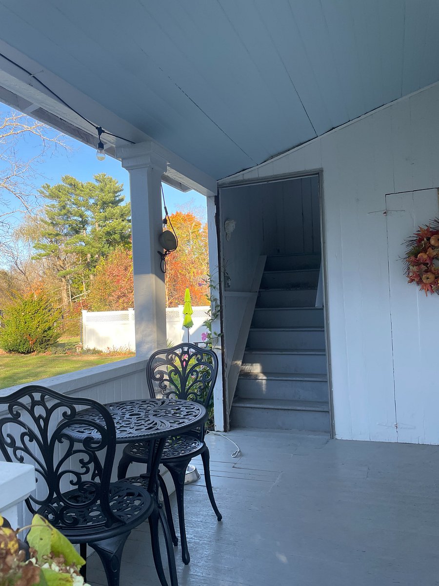 Stairs to private entrance