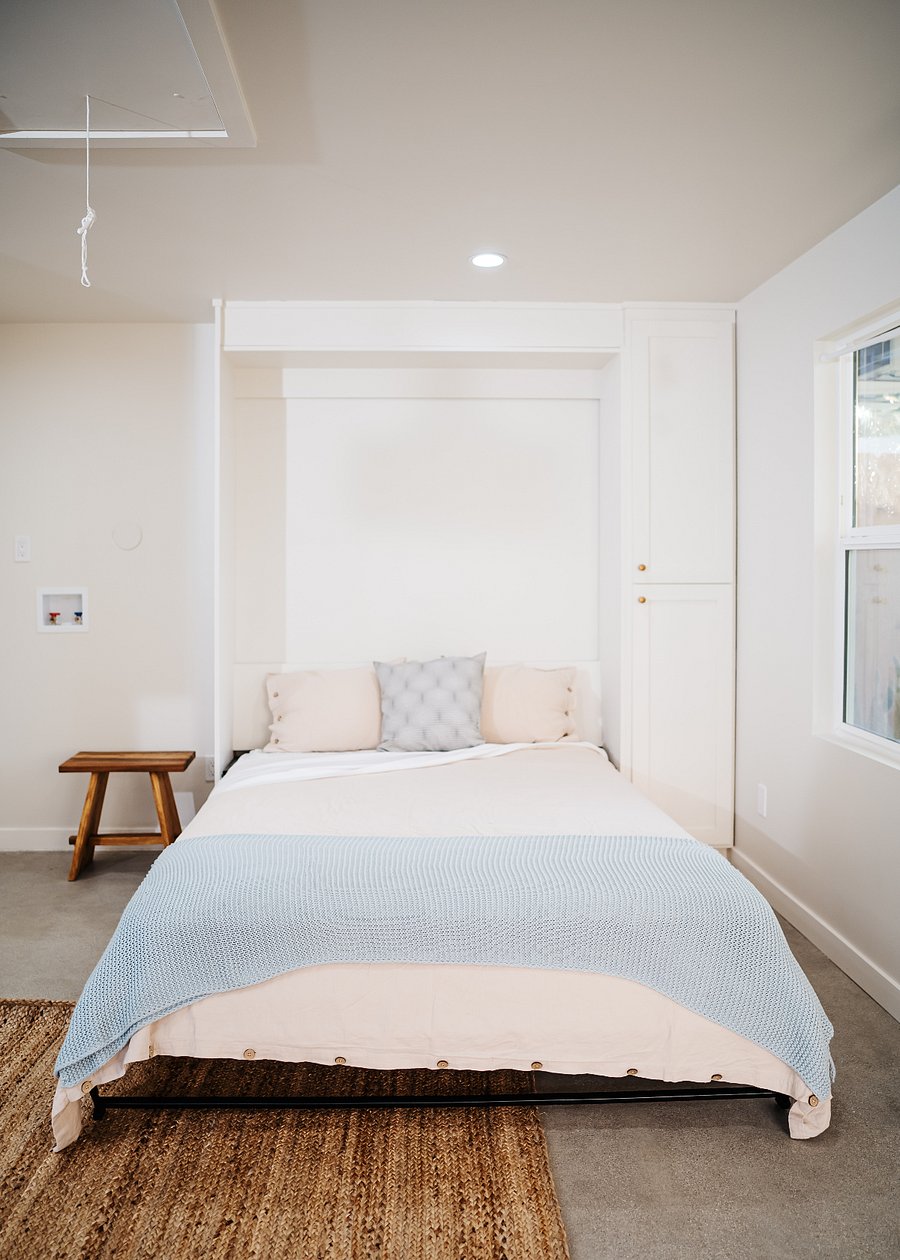 Queen-sized Murphy bed