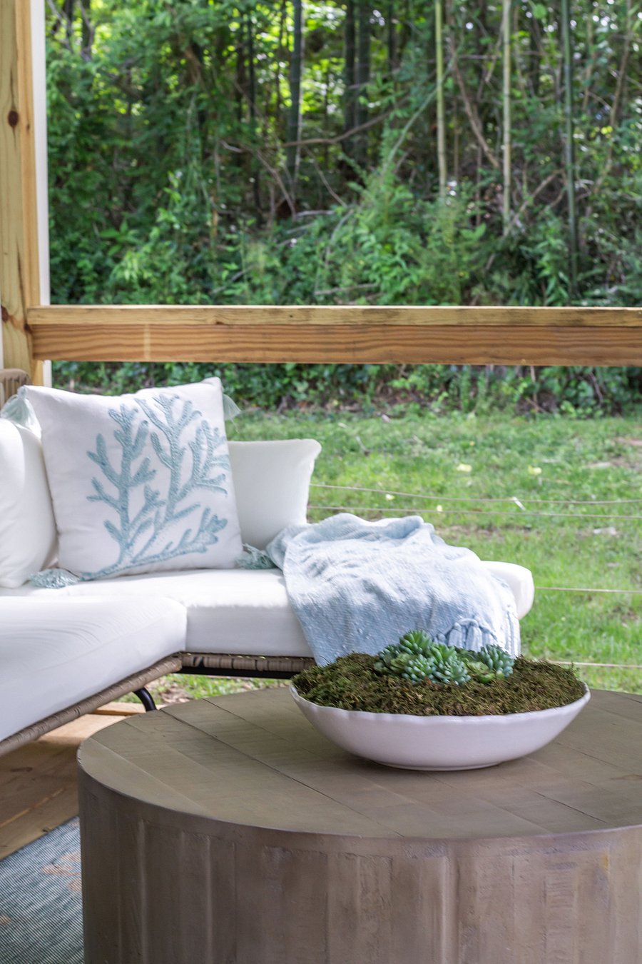 Back Covered Deck