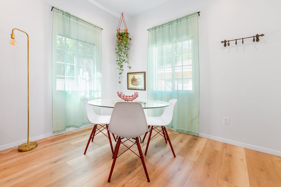 * Dining Area
* Garden Views
* Open Plan