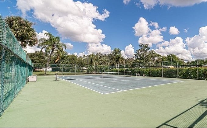 Tennis Courts and pickle-ball Courts. 