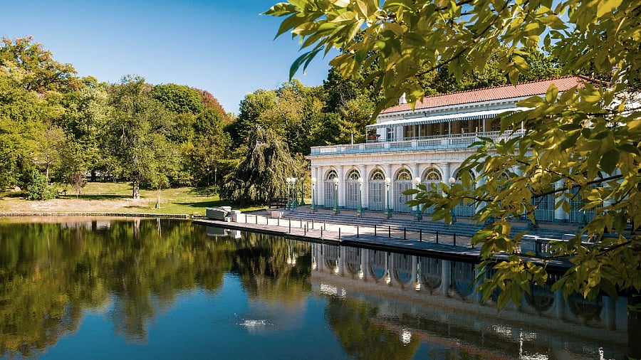 Prospect Park Boat House - across the street!
