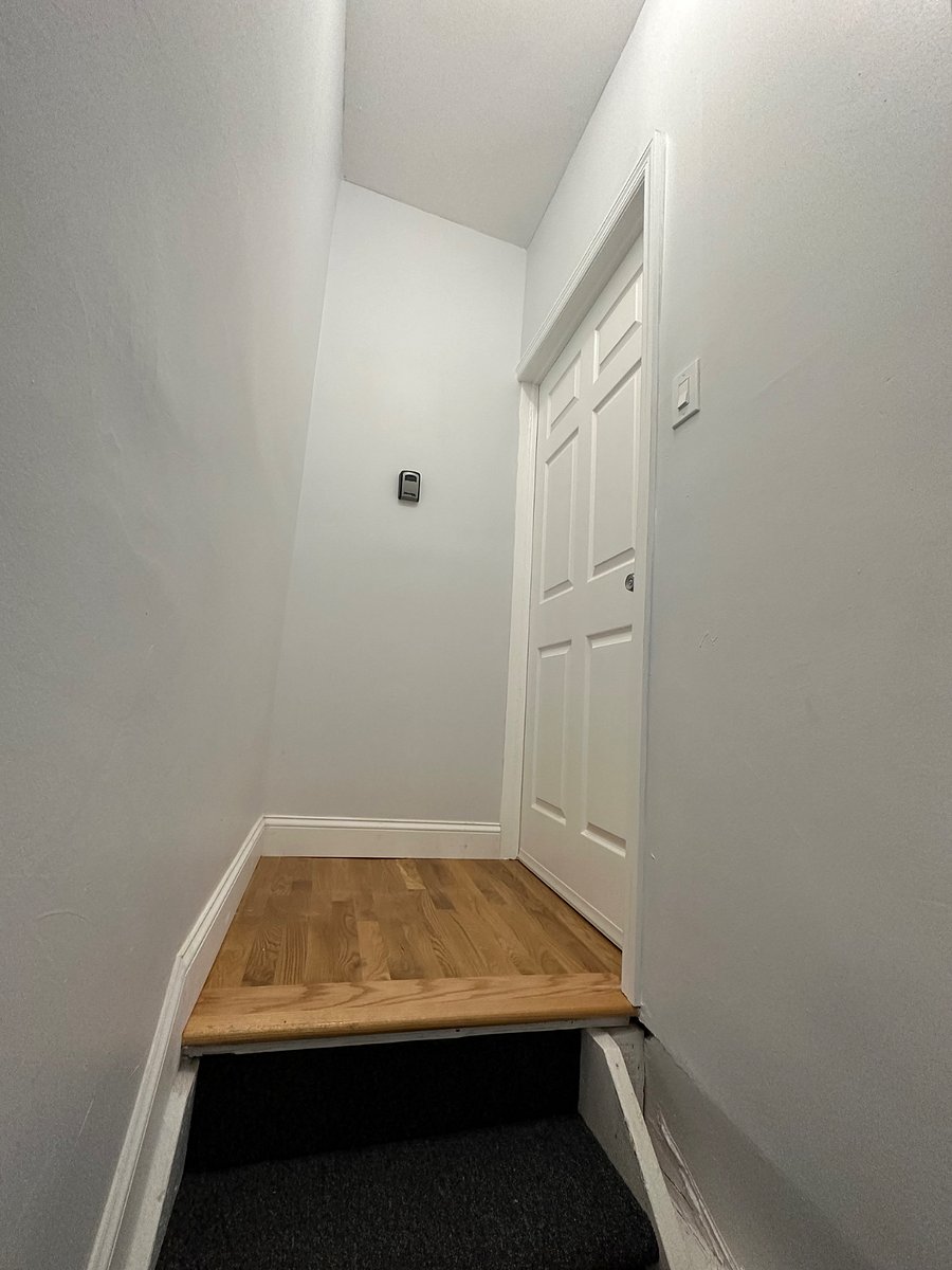 entrance door to apartment