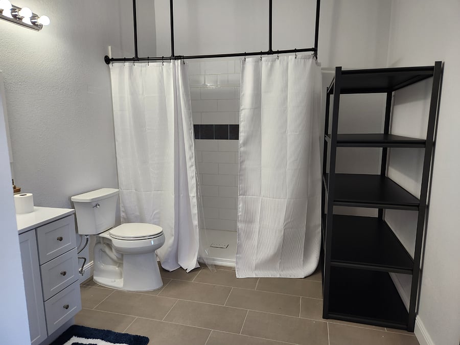 View of bathroom