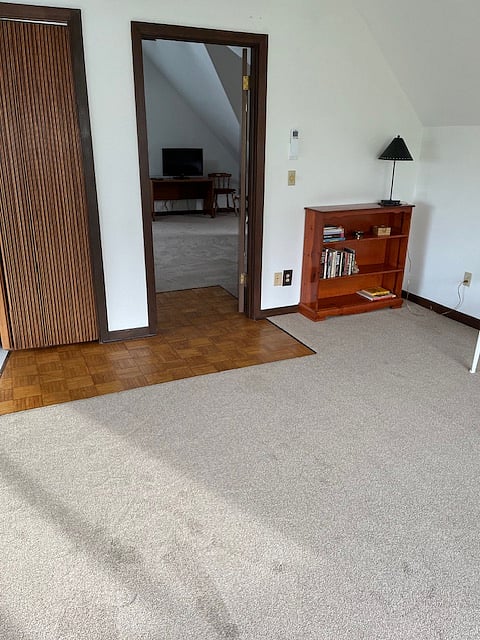Living Room and entry to bedroom