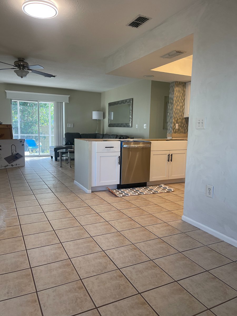 New Dishwasher and Refrigerator