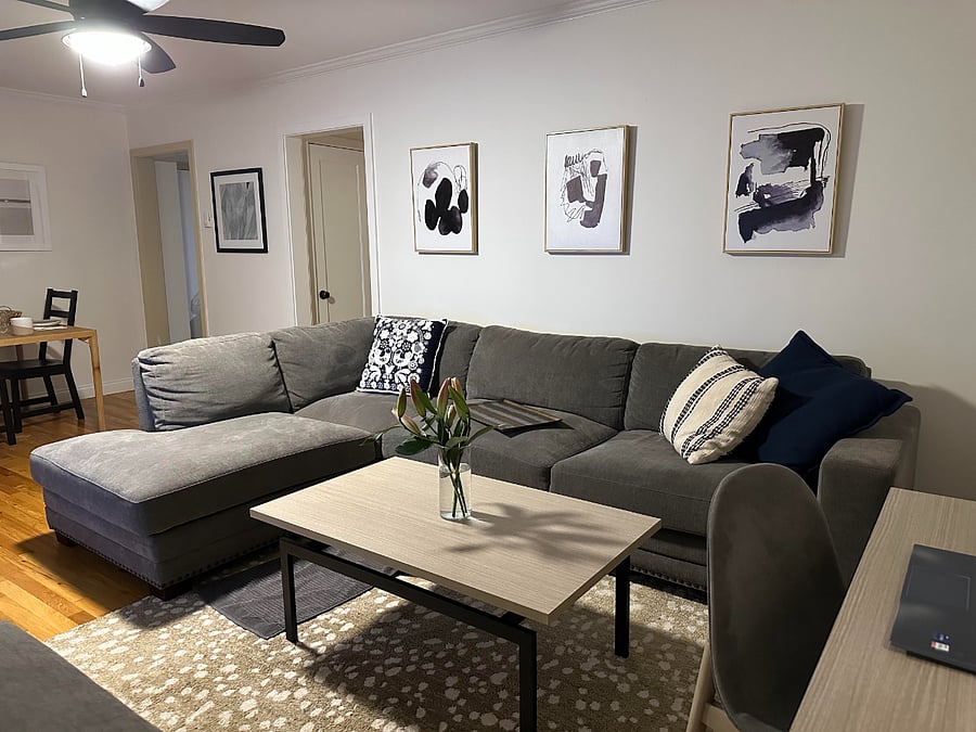 Large corner sectional