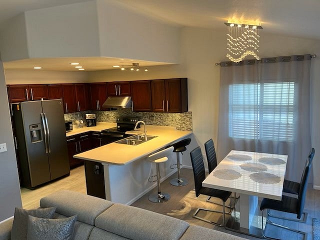 Kitchen and dining room