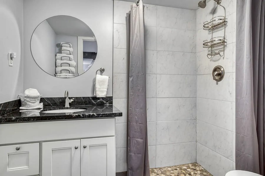 Basement 3/4 Bath w/ European Shower
