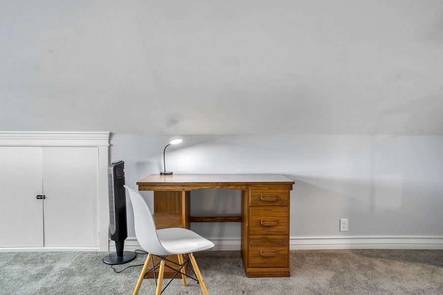 Attic work area