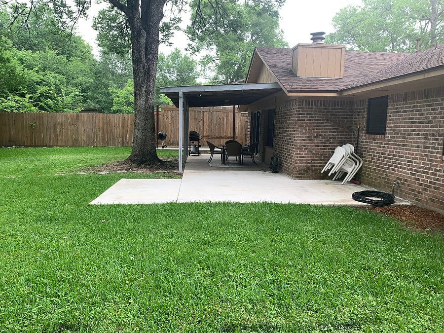 Back Yard Patio