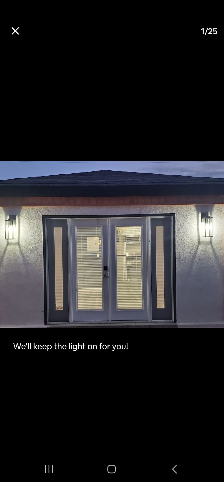 We'll leave the light on for you!
