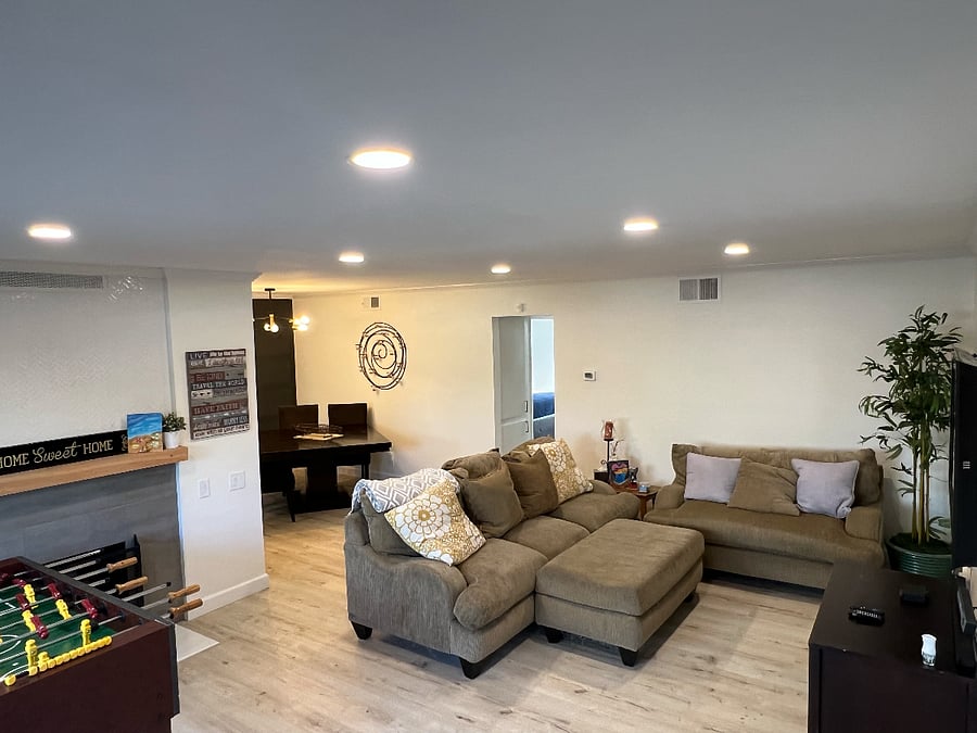 Open and inviting living areas