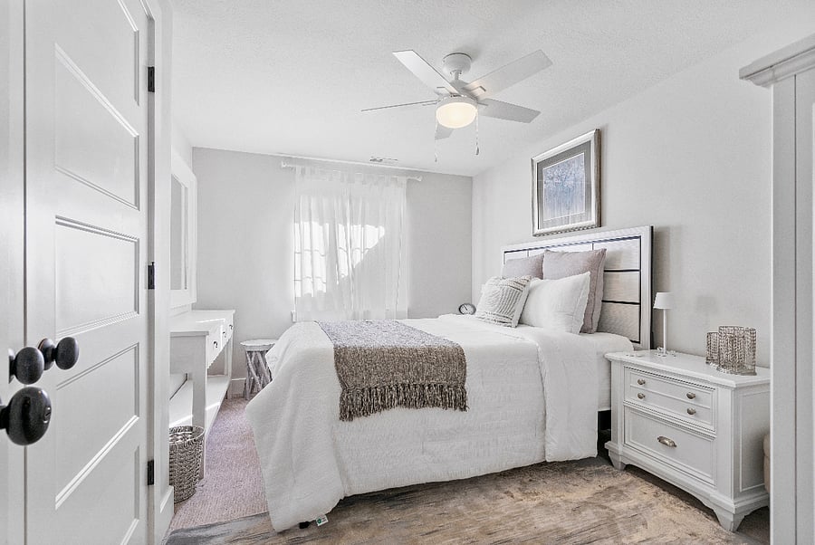 Bed 5 Basement: White Wash