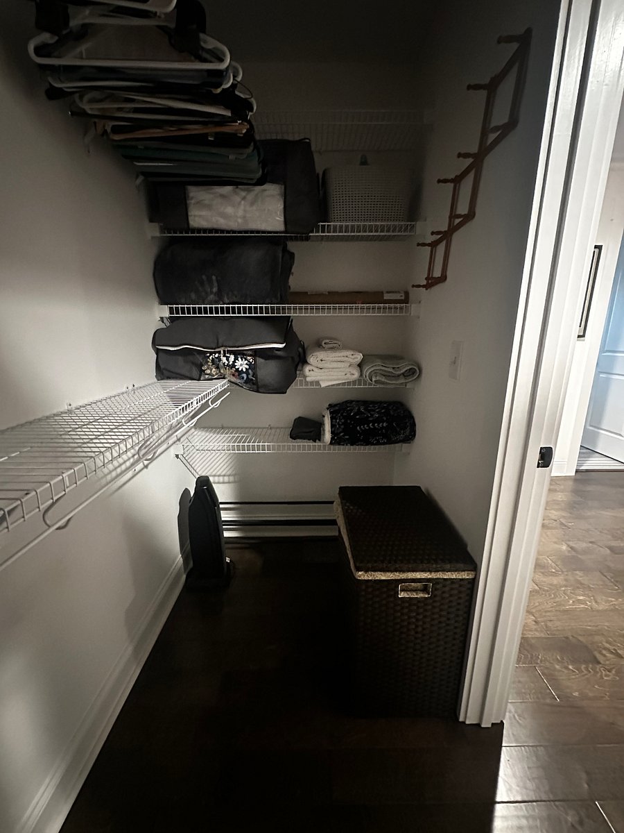 Large walk-in closet, primary 