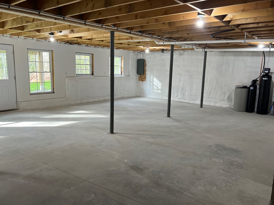 Full daylight basement 