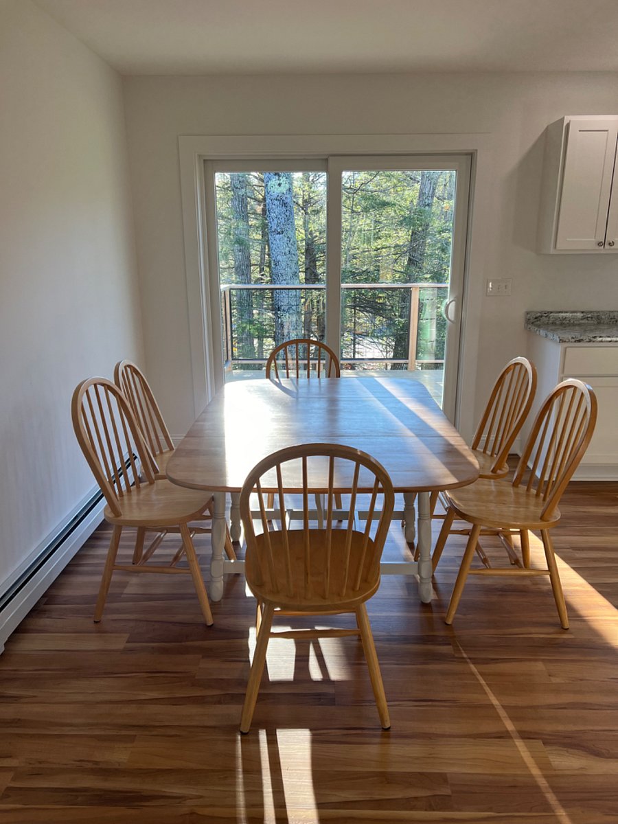 Large deck off dining 