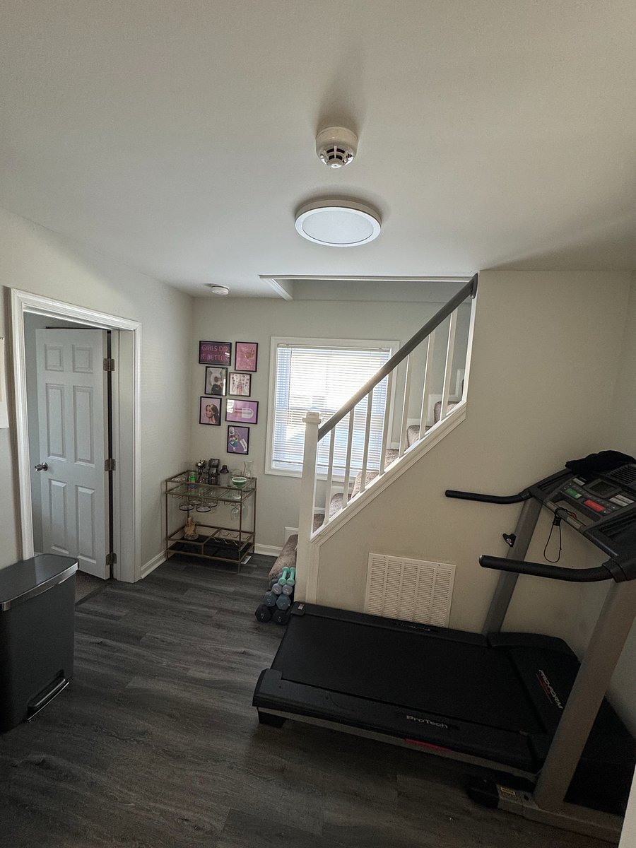 Treadmill and bar cart