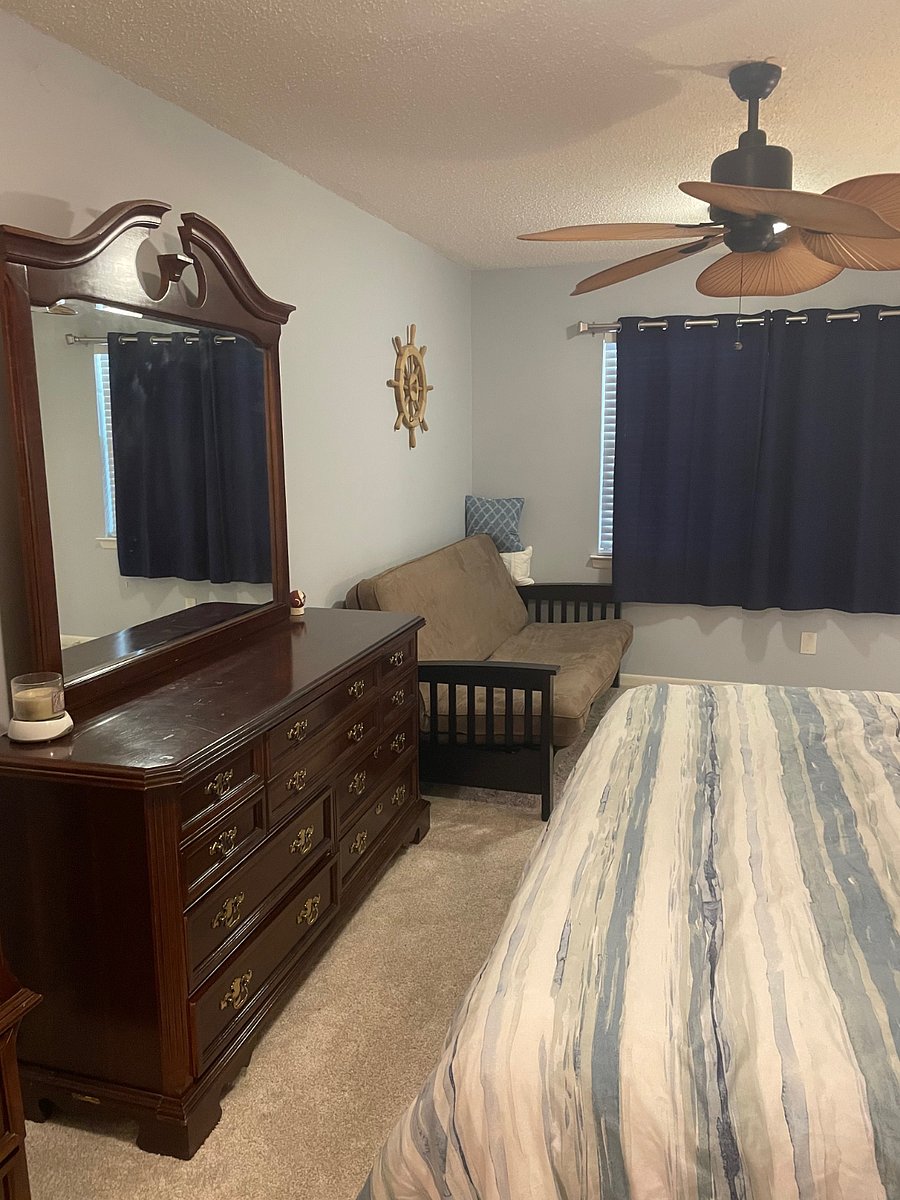 Master Bedroom with King and Futon