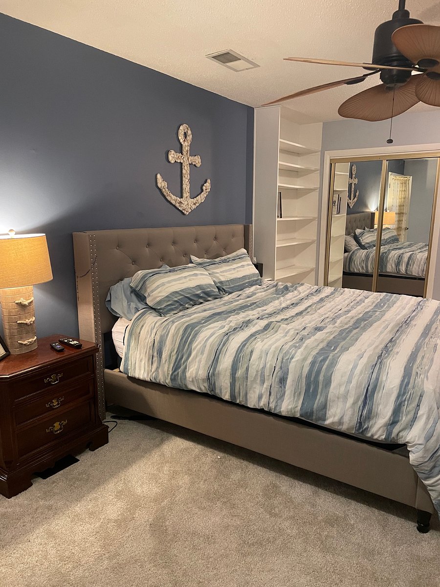 Master Bedroom with King and Futon