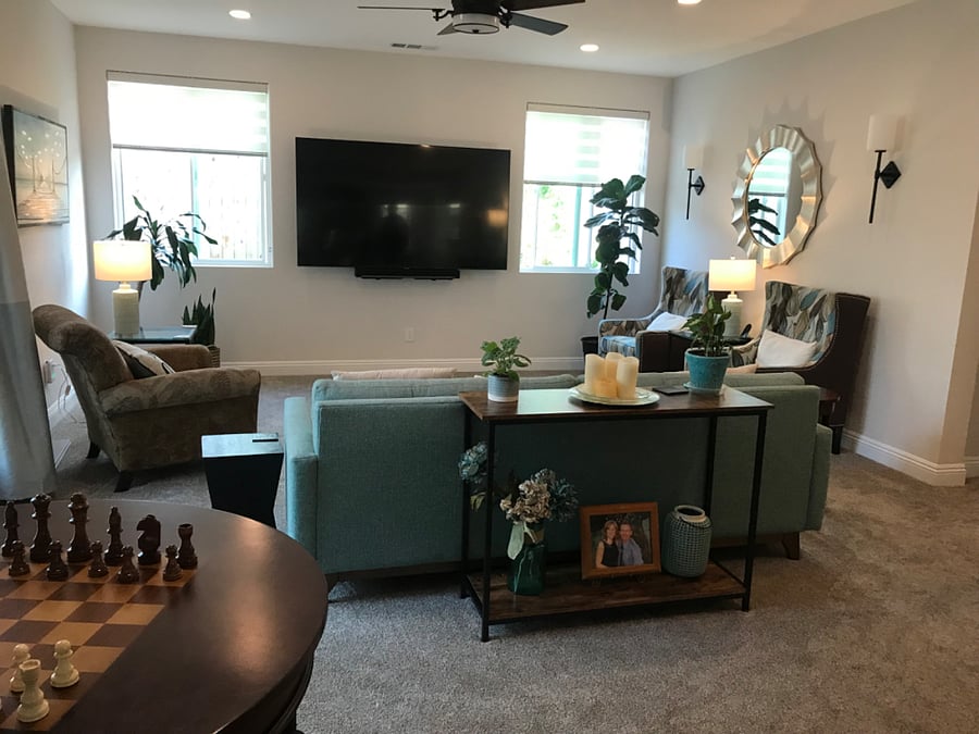Spacious Living Room