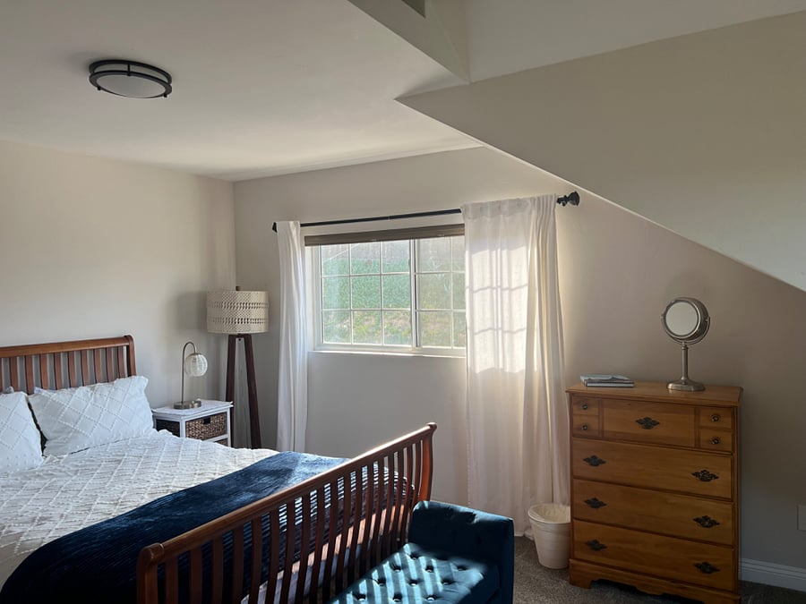 Largest upstairs bedroom