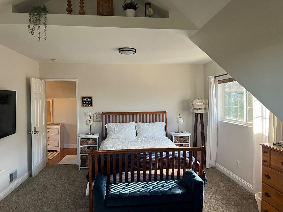 Largest bedroom upstairs