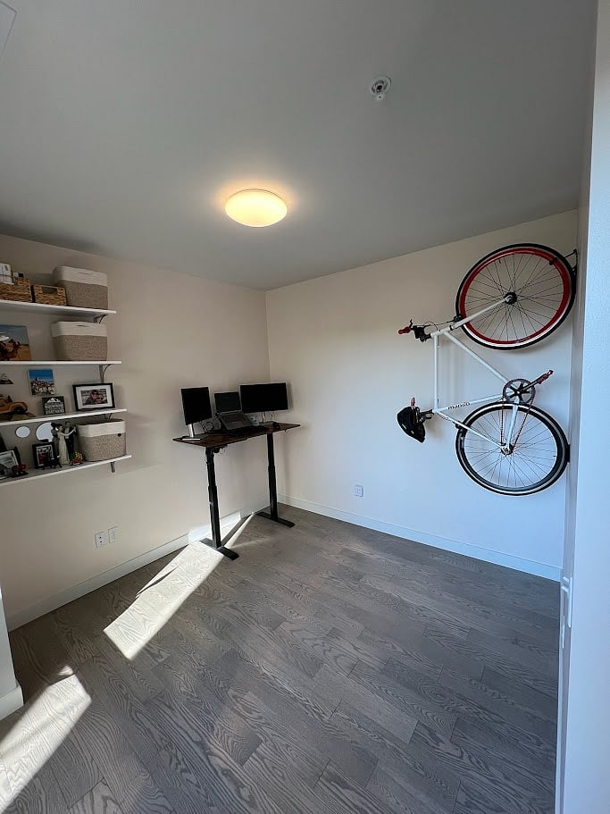 Den/Office area