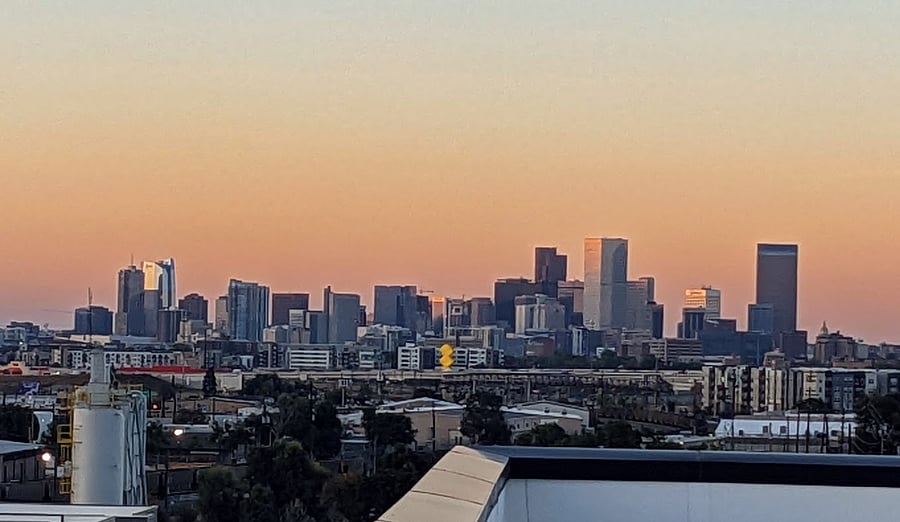 View from rooftop