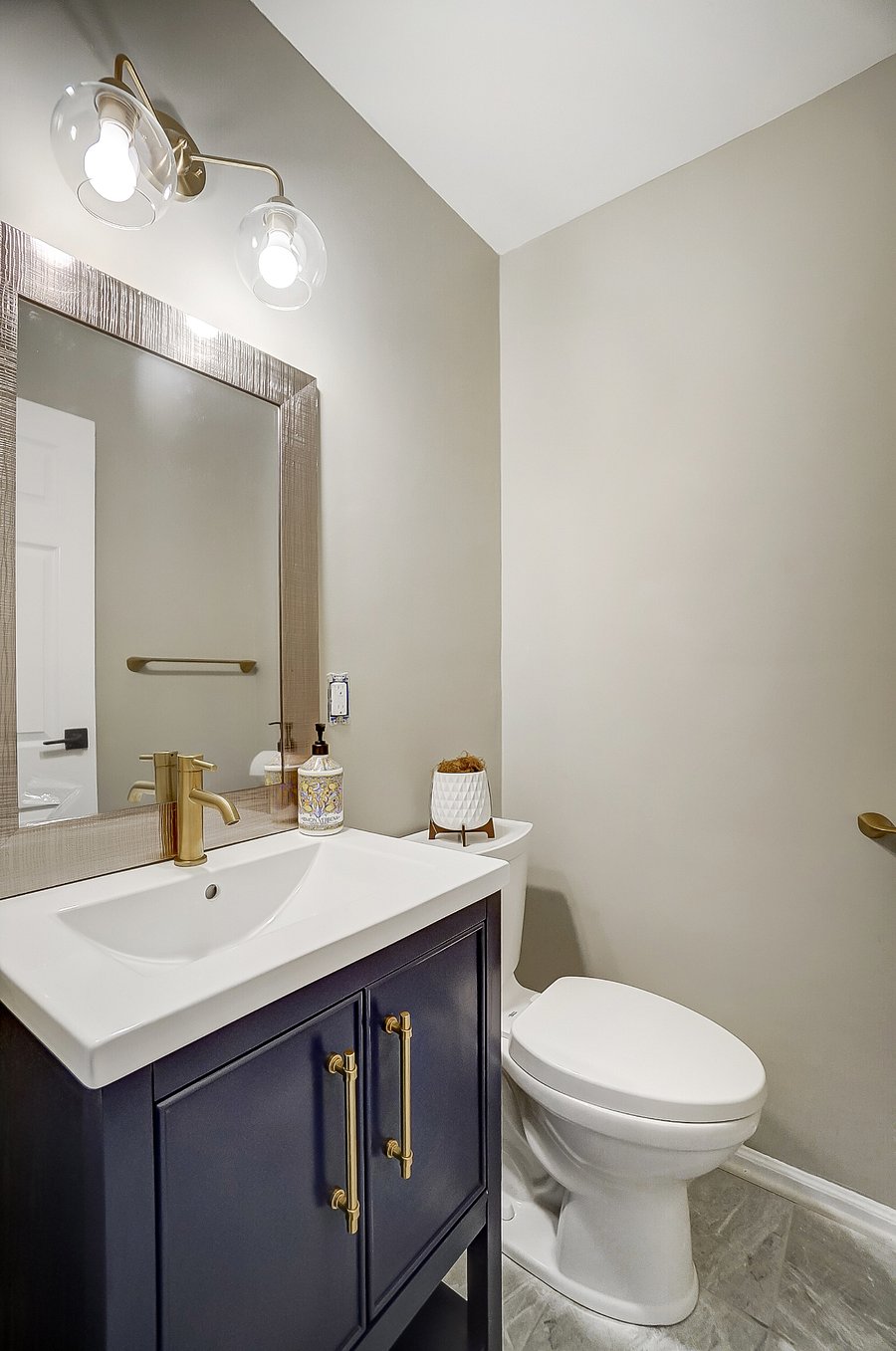 Half Bath on Level 1